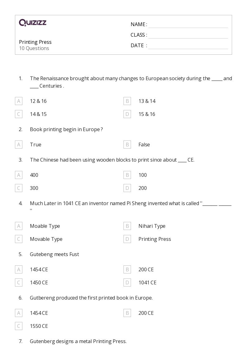 50+ Printing Practice worksheets for 1st Class on Quizizz | Free ...