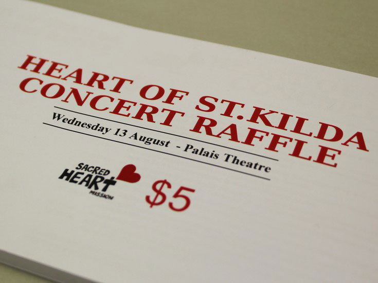 printing raffle tickets brisbane