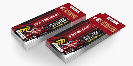 printing raffle tickets near me