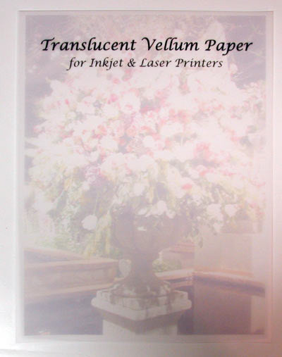 Amazon.com: Strathmore 59-803 Printable Vellum 20Sheet Translucent ...