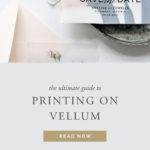 printing vellum paper inkjet