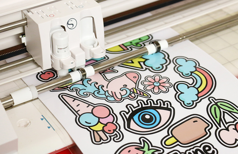printing vinyl stickers at home