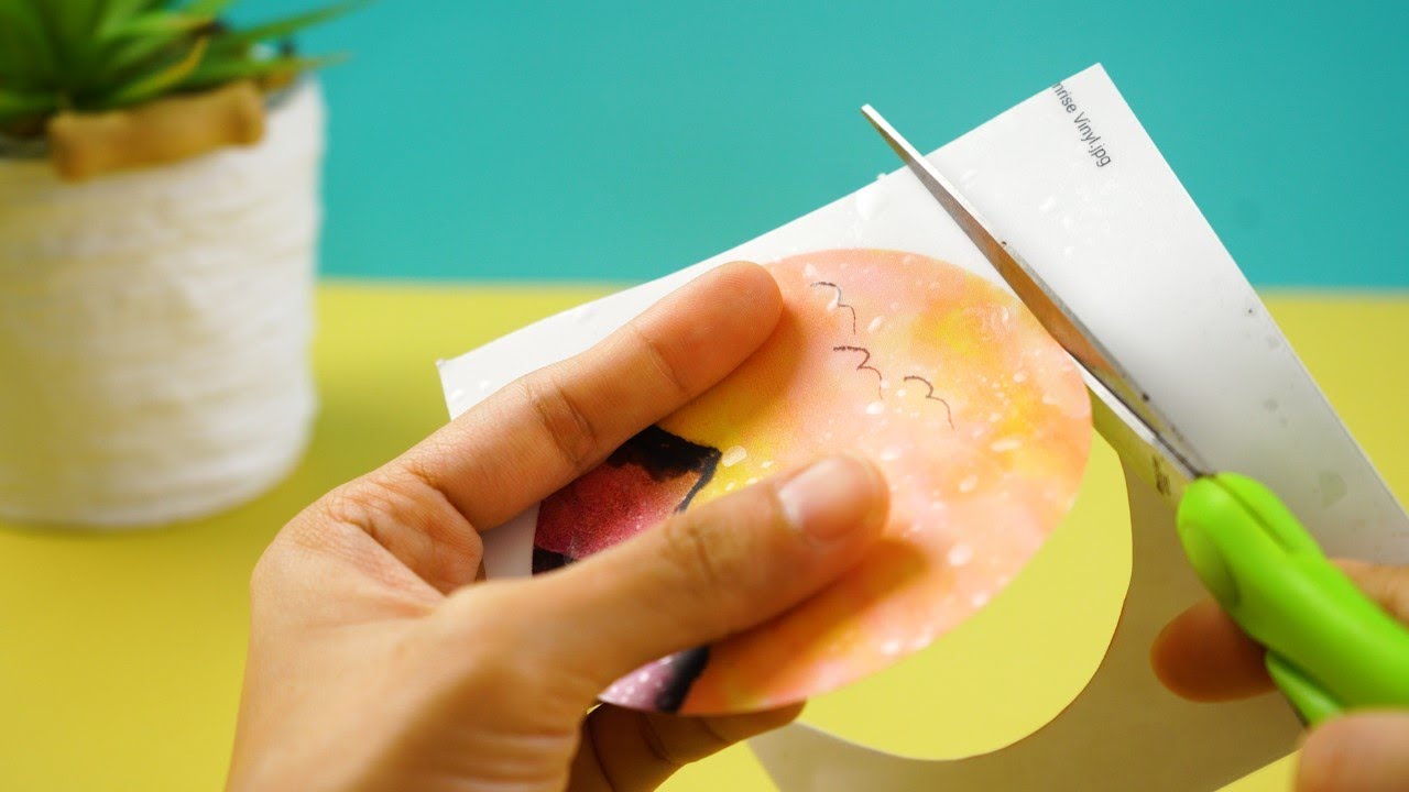 printing vinyl stickers at home