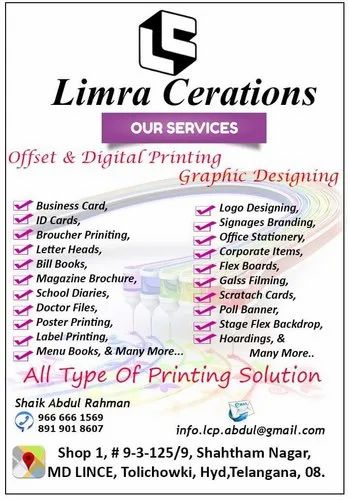 printing visiting cards hyderabad