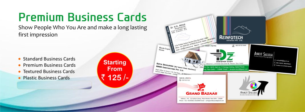 printing visiting cards in gurgaon