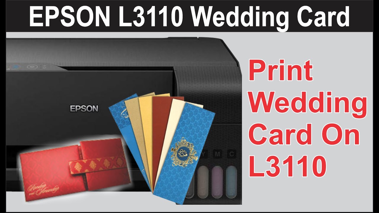 printing wedding cards at home