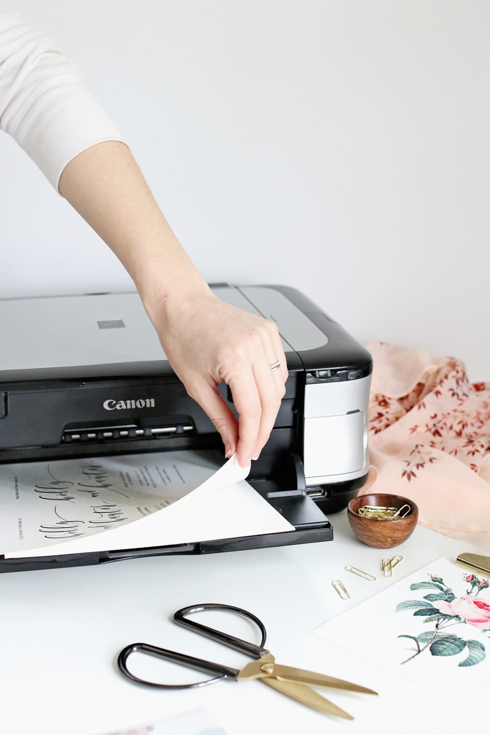 printing wedding cards at home