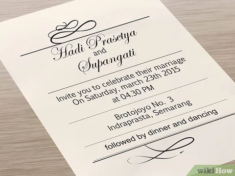 printing wedding cards at home