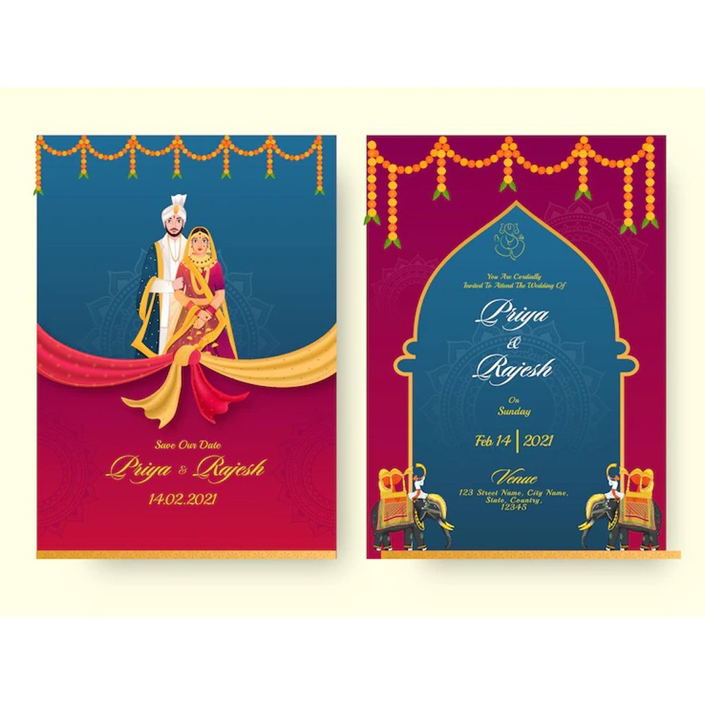 Customized Wedding Card Printing at Rs 50/piece in Chennai | ID ...
