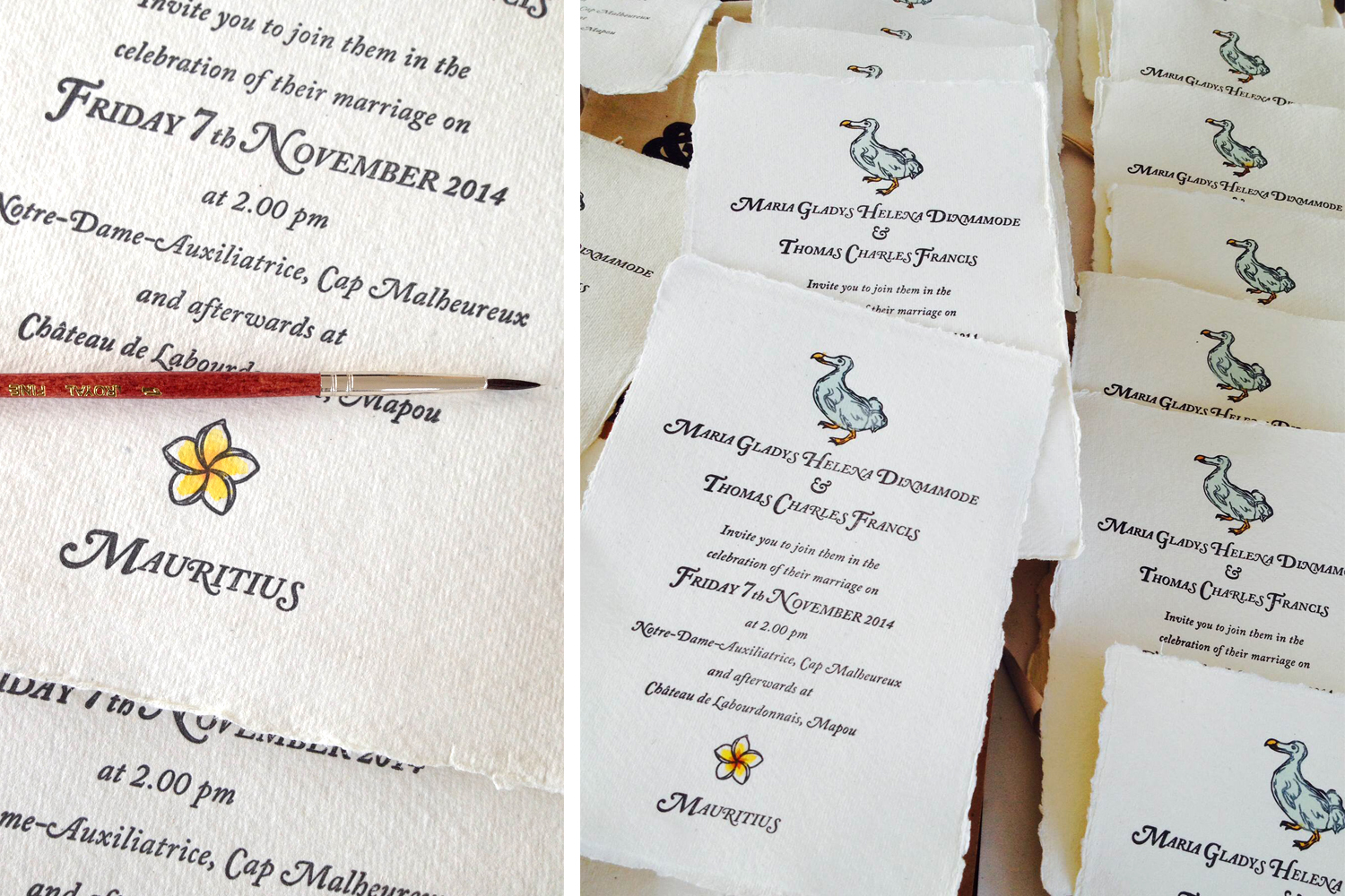 printing wedding cards in mauritius