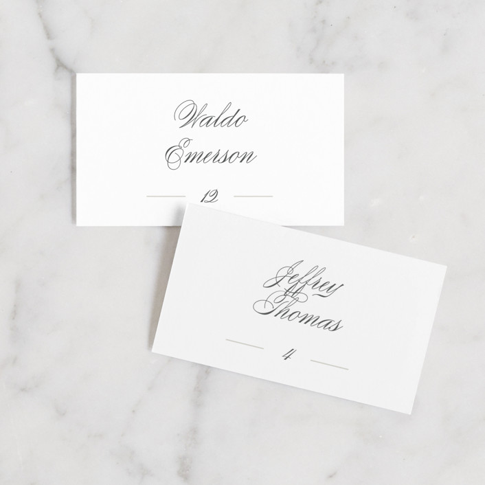 printing wedding escort cards