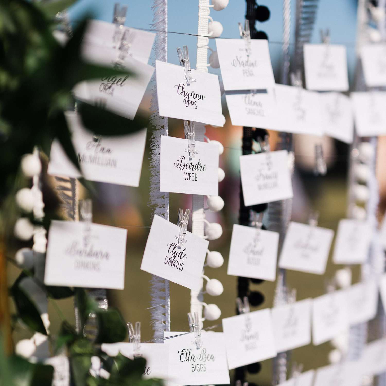 printing wedding escort cards