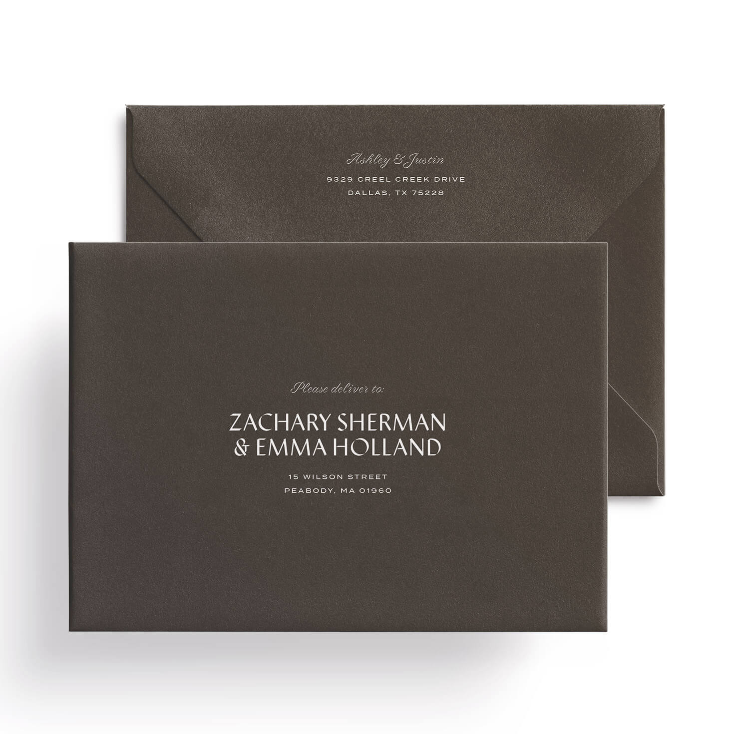Digital Address Printing - Dallas Collection