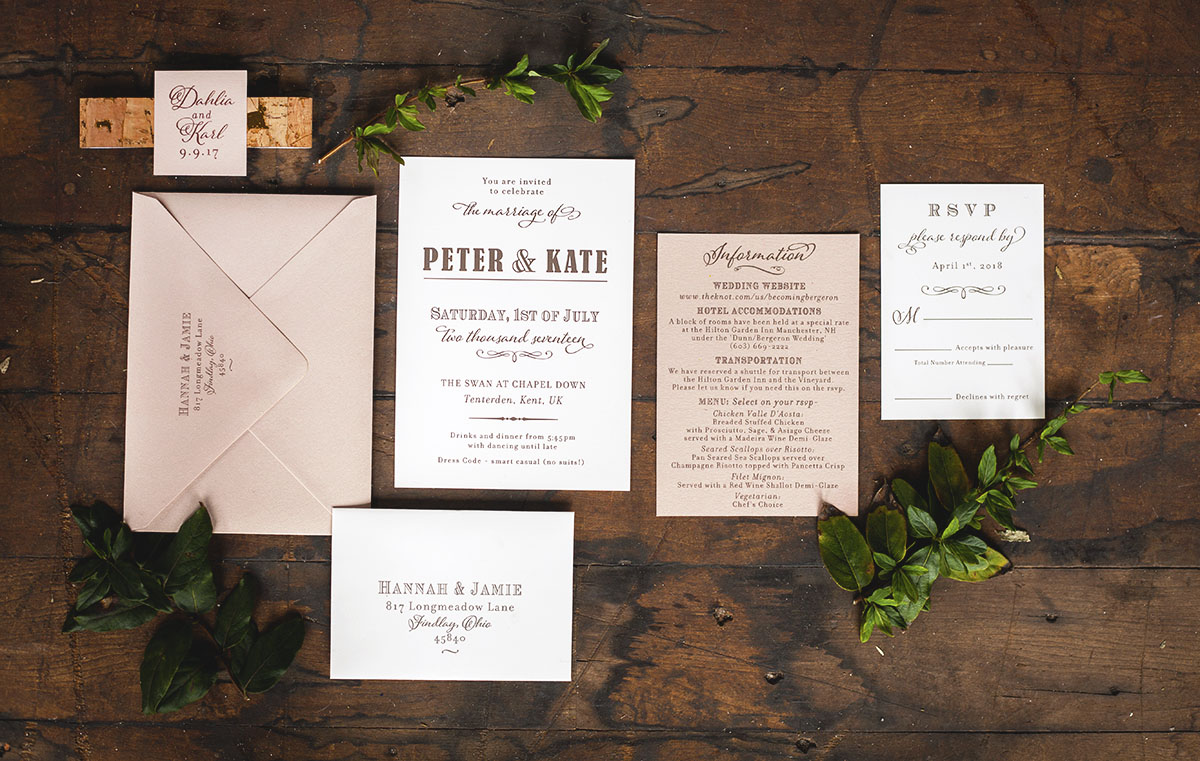 printing wedding invitations cork