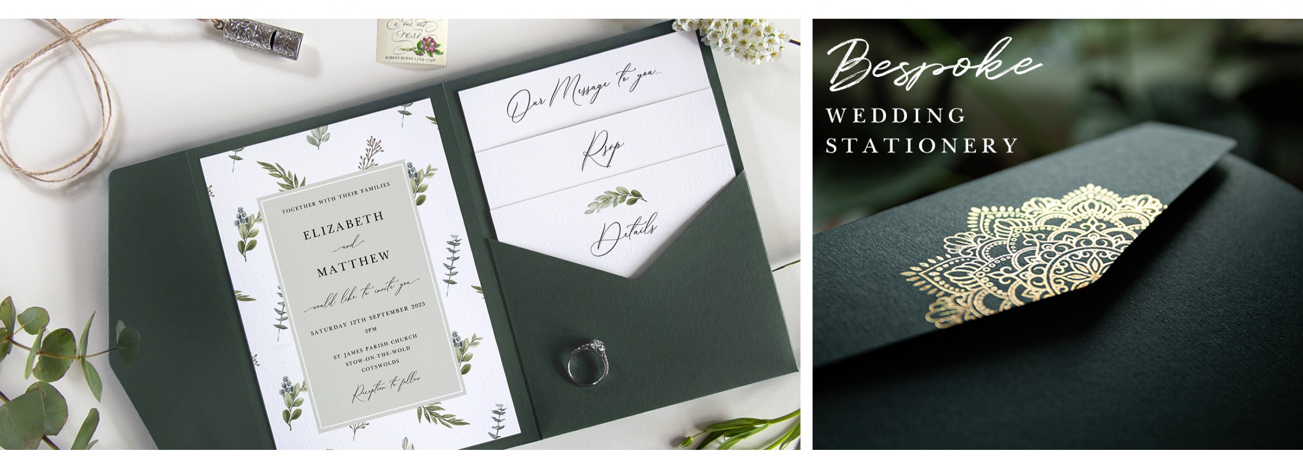 Wedding Invitations and Stationery - Vintage Prints