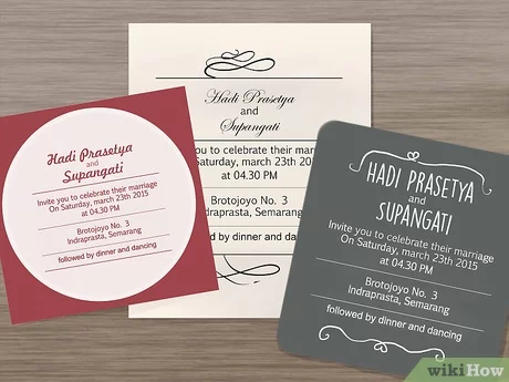 8 Ways to Print Your Own Wedding Invitations - wikiHow Life