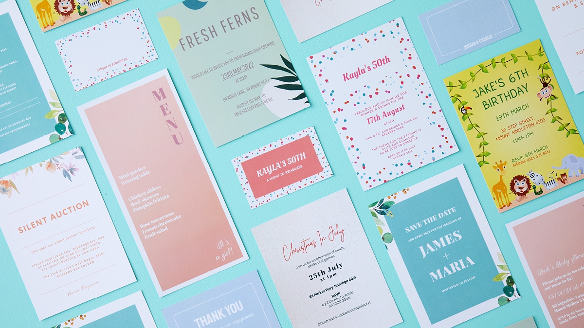 printing wedding invitations officeworks