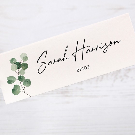 printing wedding place cards