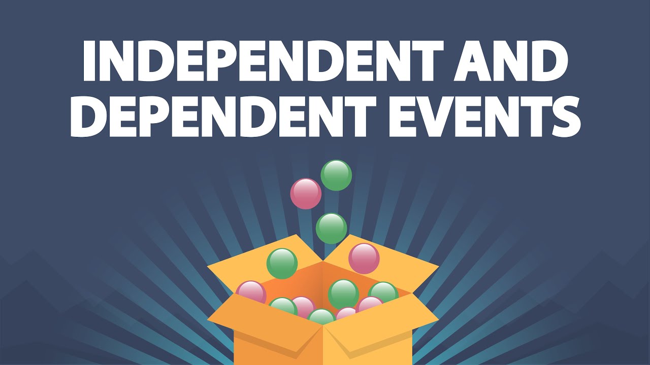probability independent and dependent events worksheet