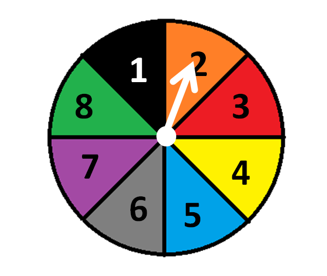probability spinners worksheet