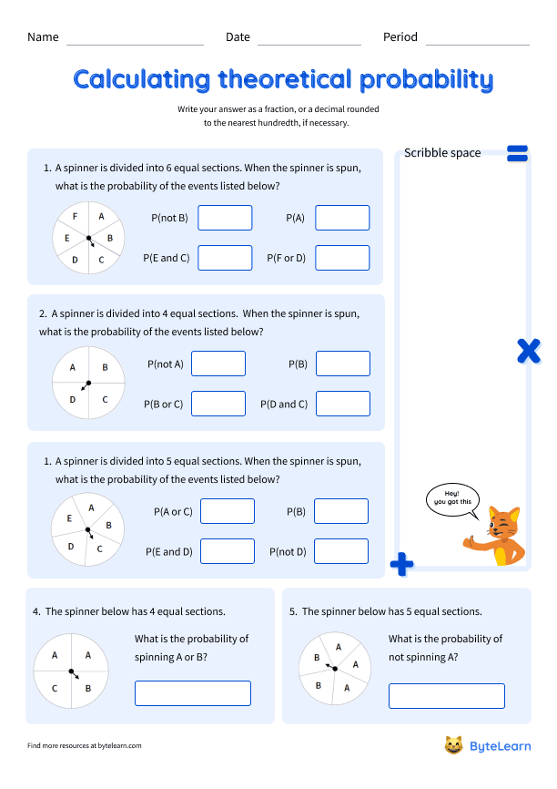 probability theory worksheet 2 answers