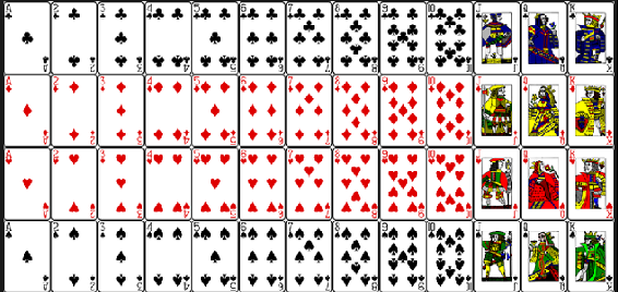 probability with a deck of cards worksheet