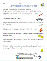 problem solving worksheet 3rd grade