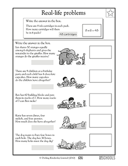 Real-life word problems, part 6 | 3rd grade, 4th grade Math ...