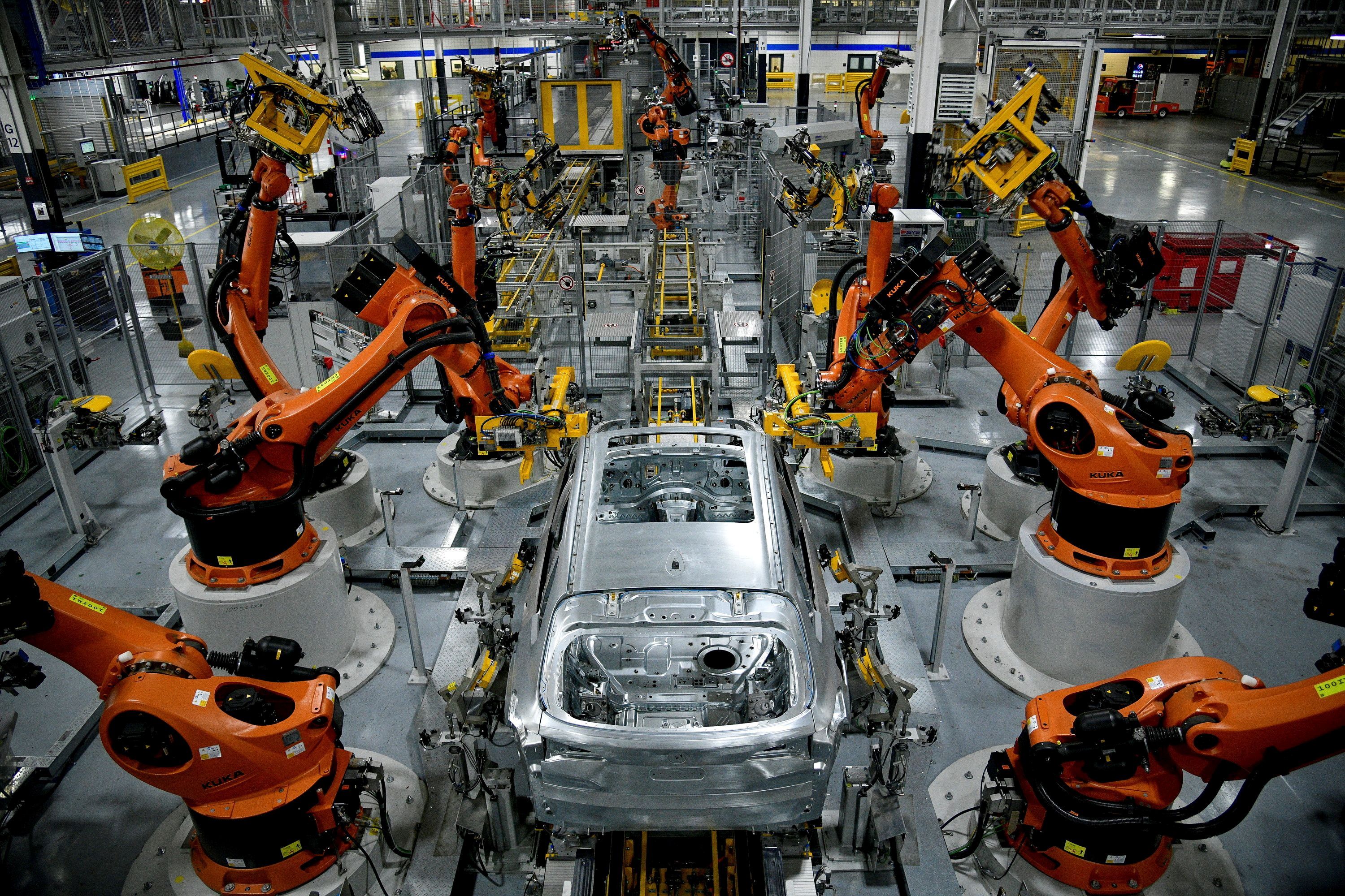 US manufacturing production surges in April on motor vehicles ...