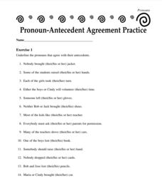 Pronoun Lesson Plans &  Worksheets :: 49 - 72