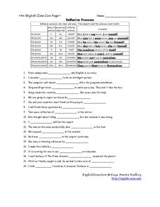 pronoun worksheet 6th grade
