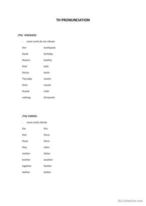 987 Pronunciation English ESL worksheets pdf &  doc