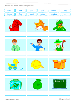 proper noun worksheet printables