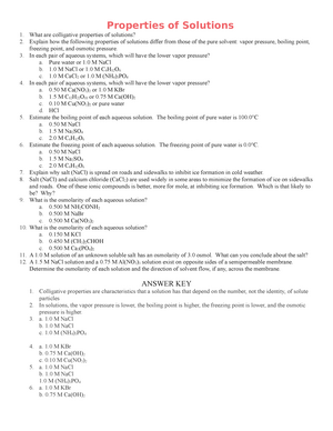 Section 9.4 Worksheet - practice questions - Properties of ...