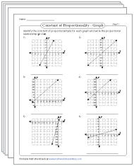 Proportions Worksheets