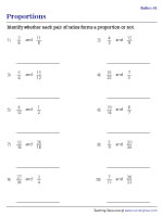 proportions practice worksheet