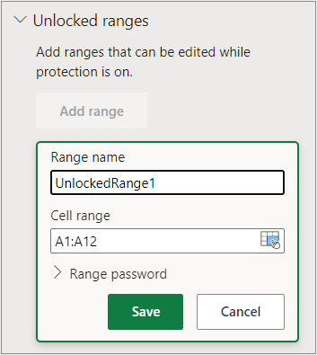 Protect a worksheet - Microsoft Support