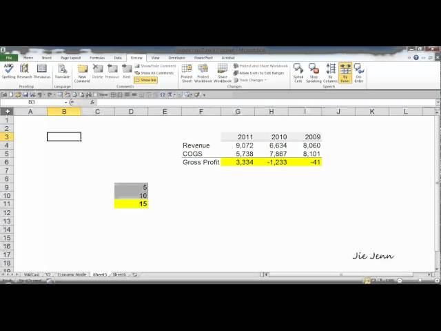 Excel - How To Lock Individual Cells - YouTube