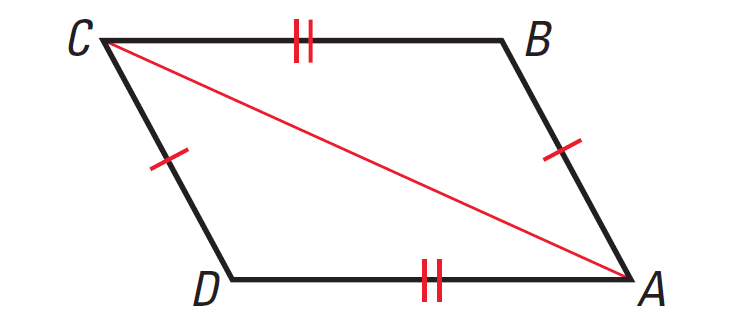 Proving Quadrilaterals are Parallelograms Worksheet