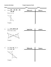 Triangle Congruence Proofs - Extra Practice.pdf - Geometry ...