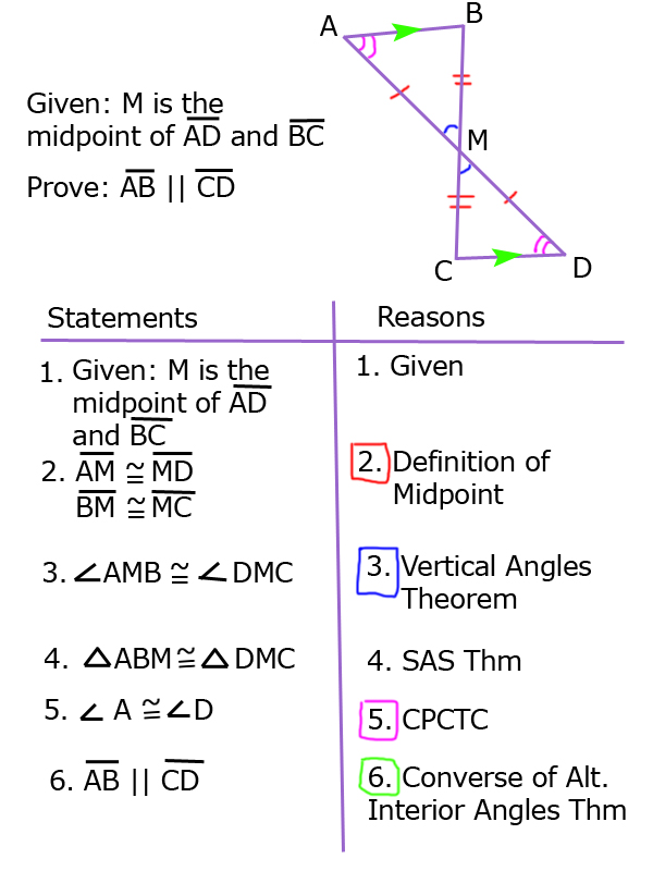 Proving Lines Parallel with Triangle Congruence SSS SAS AAS and ...