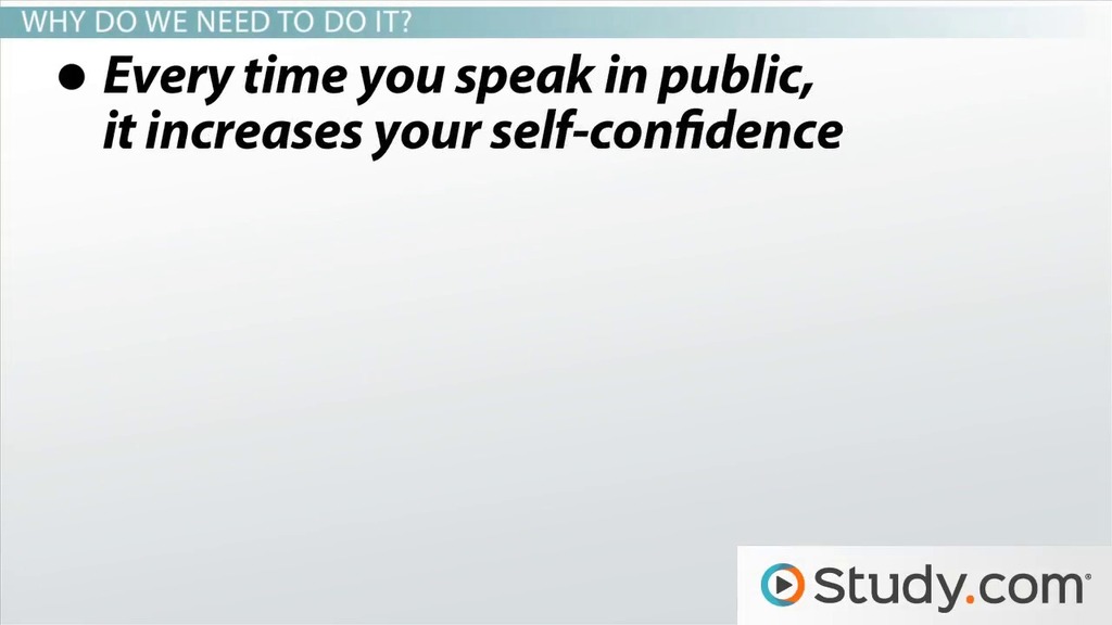 public speaking basics worksheet