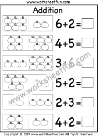 Pumpkin Addition Worksheet - One Worksheet / FREE Printable ...