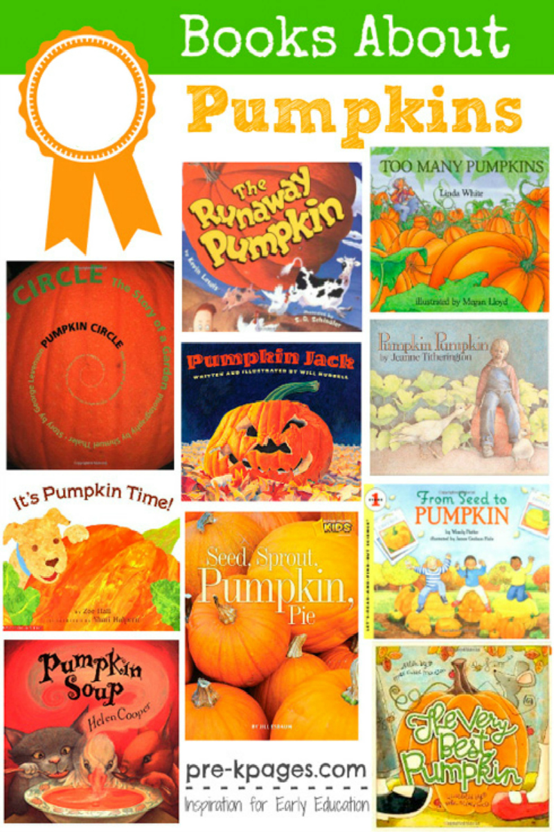 Books About Pumpkins for Preschoolers - Pre-K Pages