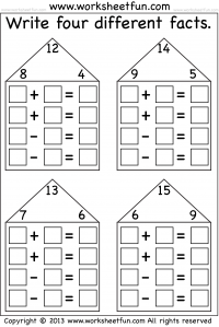pumpkin fact family worksheet