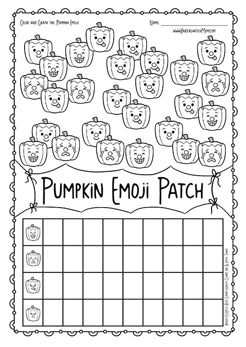 Pumpkin Themed Kindergarten Math Worksheets - Kindergarten Mom