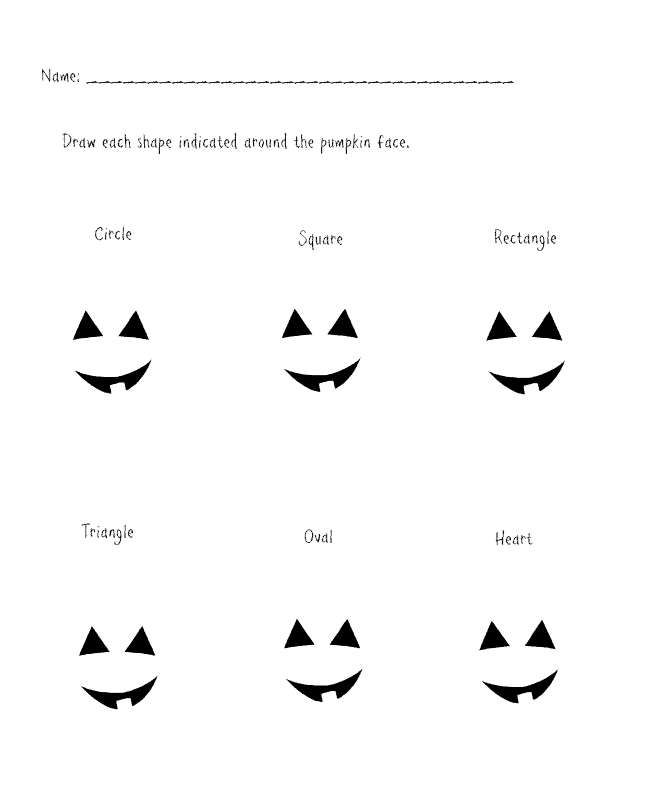 FREE Pumpkin Themed Worksheet Math and Story Printables
