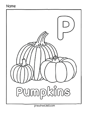 Pre-k pumpkin theme activities for children | Preschool365