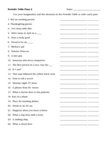 Puns Lesson Plans &  Worksheets Reviewed by Teachers