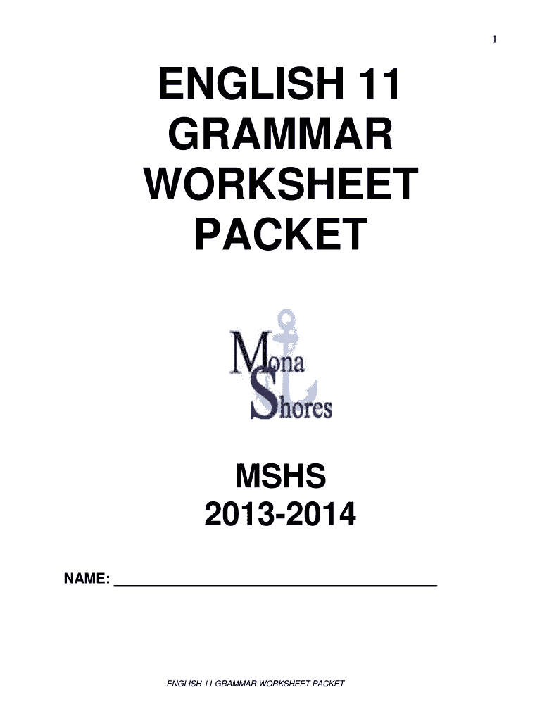 punctuation worksheet high school with answers
